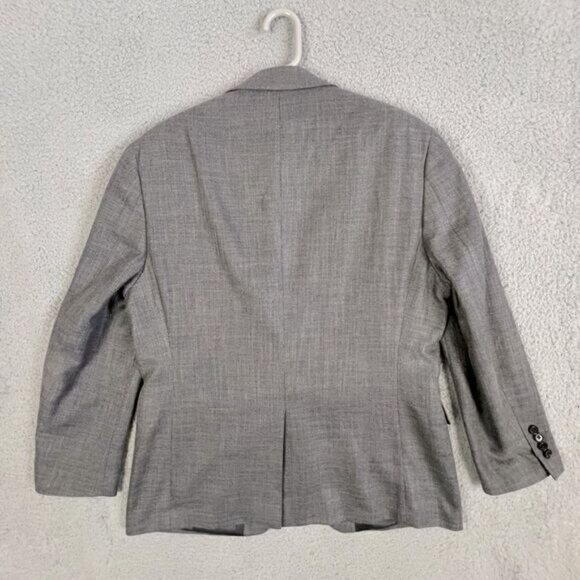 LAUREN RALPH LAUREN MENS GRAY BLEND BLAZER SIZE 40S - Picture 2 of 8